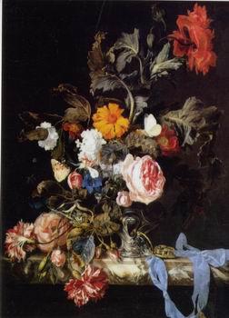 unknow artist Floral, beautiful classical still life of flowers.045 Germany oil painting art